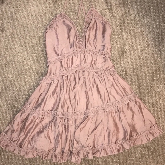 Mocha Mini Dress (S) - Picture 3 of 8